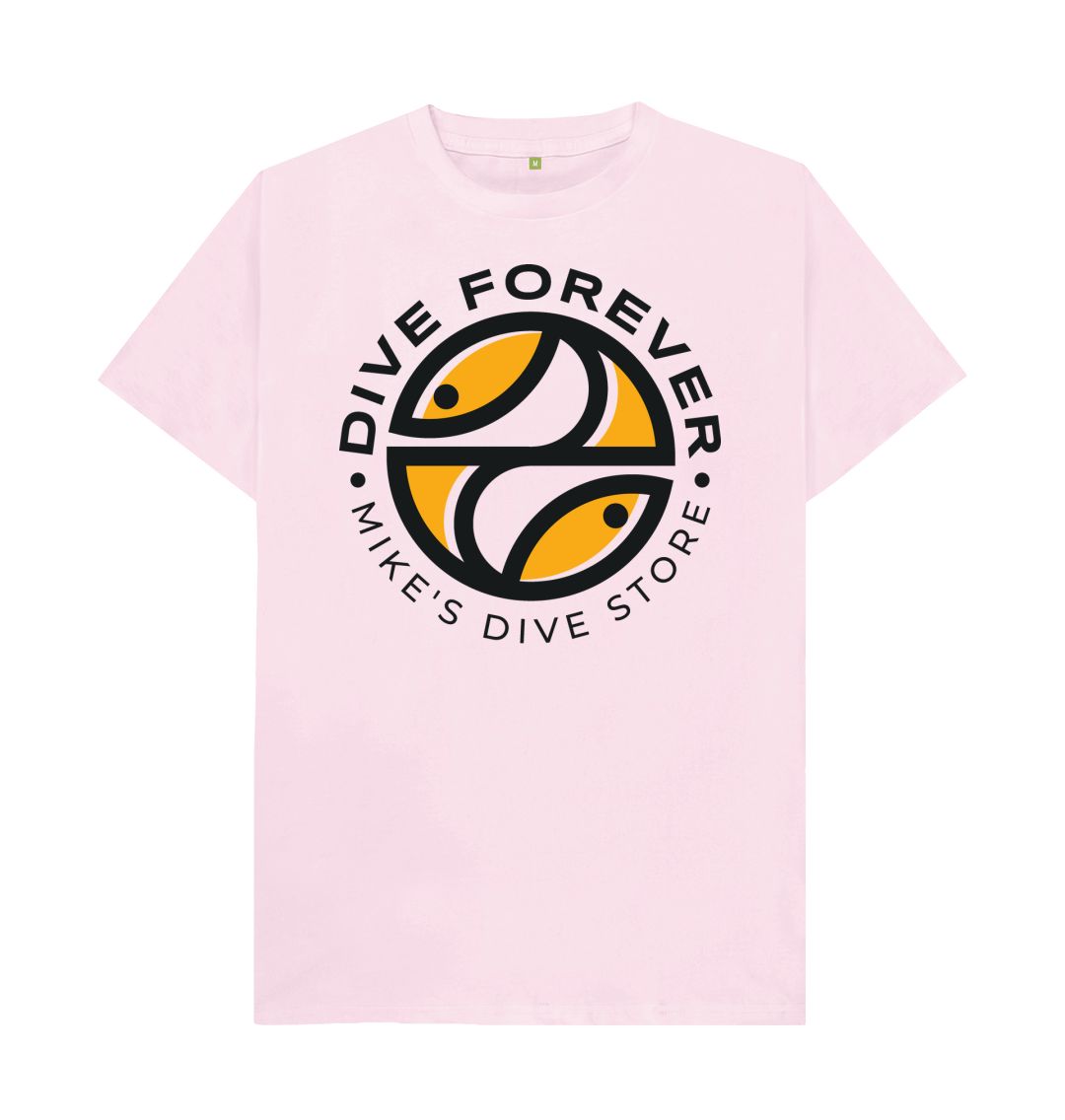 Dive Forever T-Shirt With Orange Logo