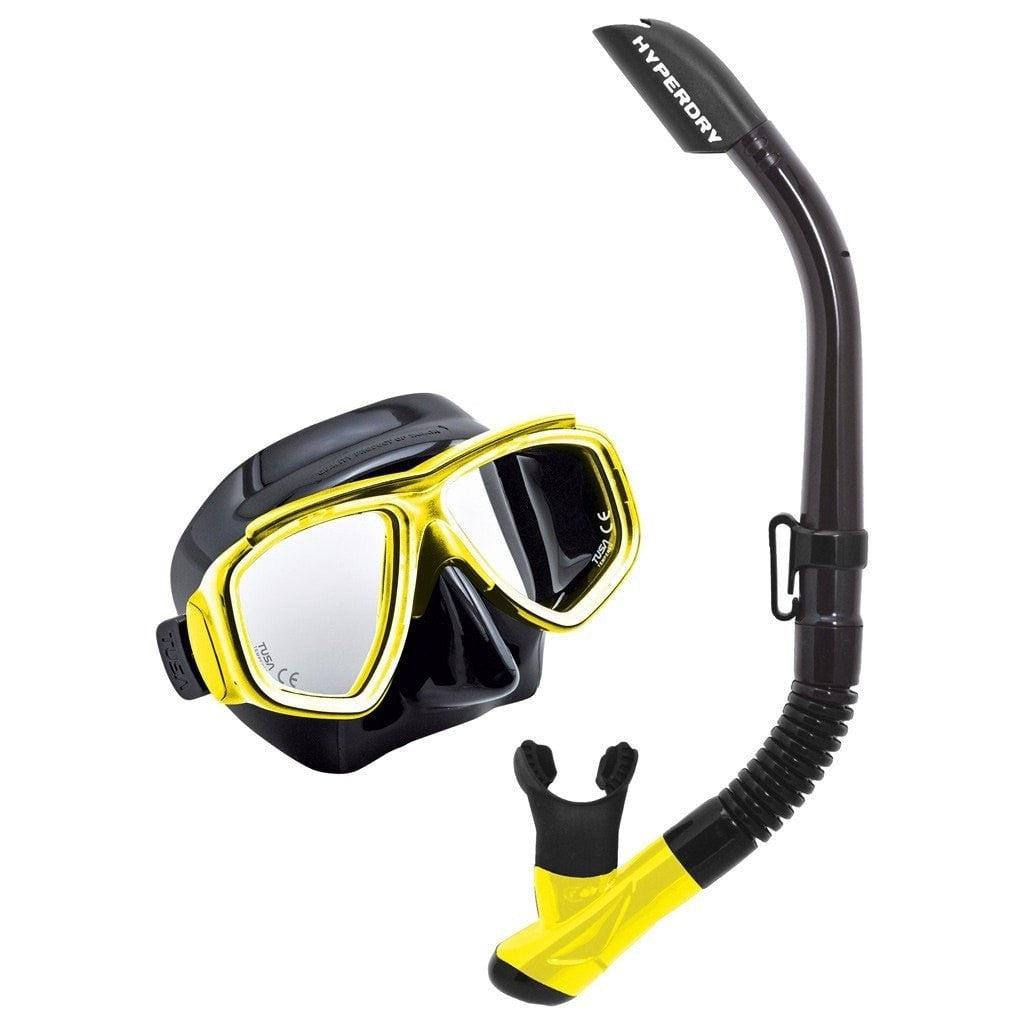Tusa Splendive Snorkel Set with Fins