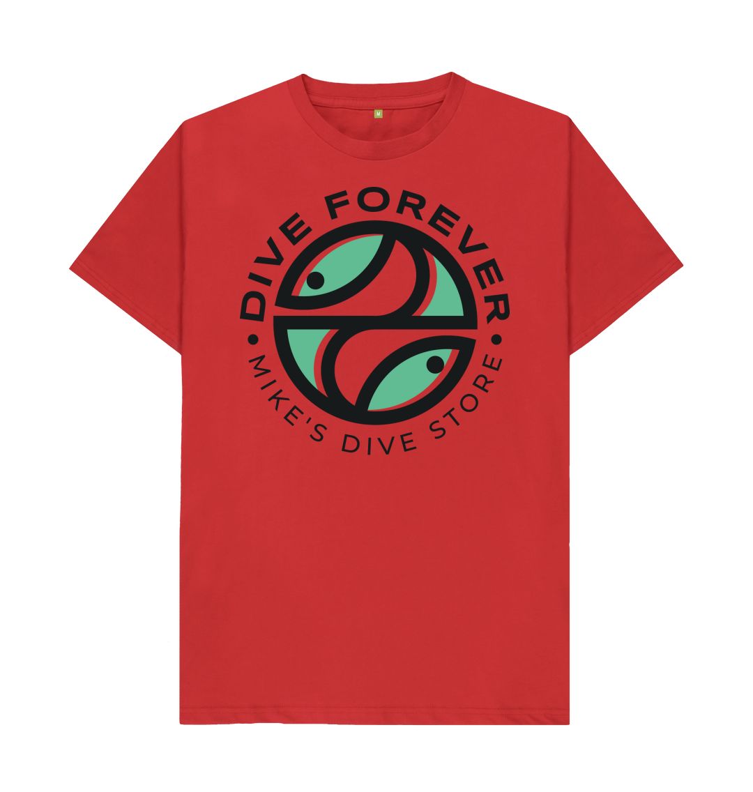 Dive Forever T-Shirt with Green Logo