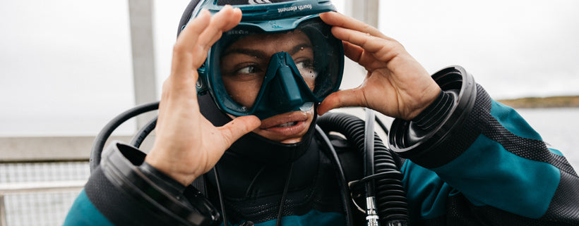 Fourth Element Seeker Mask in Deep Teal