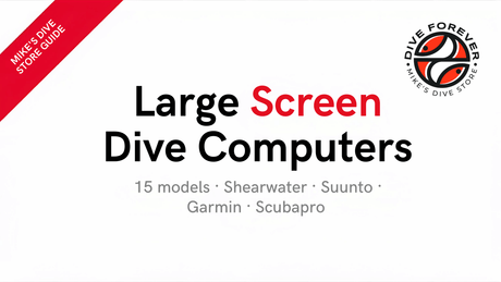 Large Screen Dive Computers