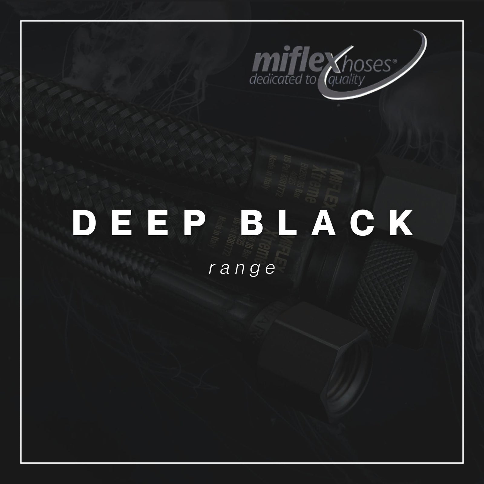 Miflex Deep Black Range Hoses: The New All-Black Upgrade for Xtreme Dive Setups