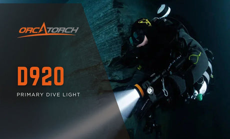 OrcaTorch D920 Dive Light: A Powerful 5000-Lumen Handheld Primary for Serious Divers