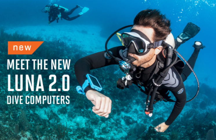 Release of Luna 2.0 Air Integrated Dive Computer