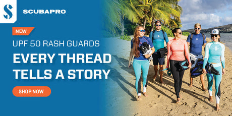 Scubapro UPF 50 T-Flex Rash Guards: Look Epic, Dive Epic