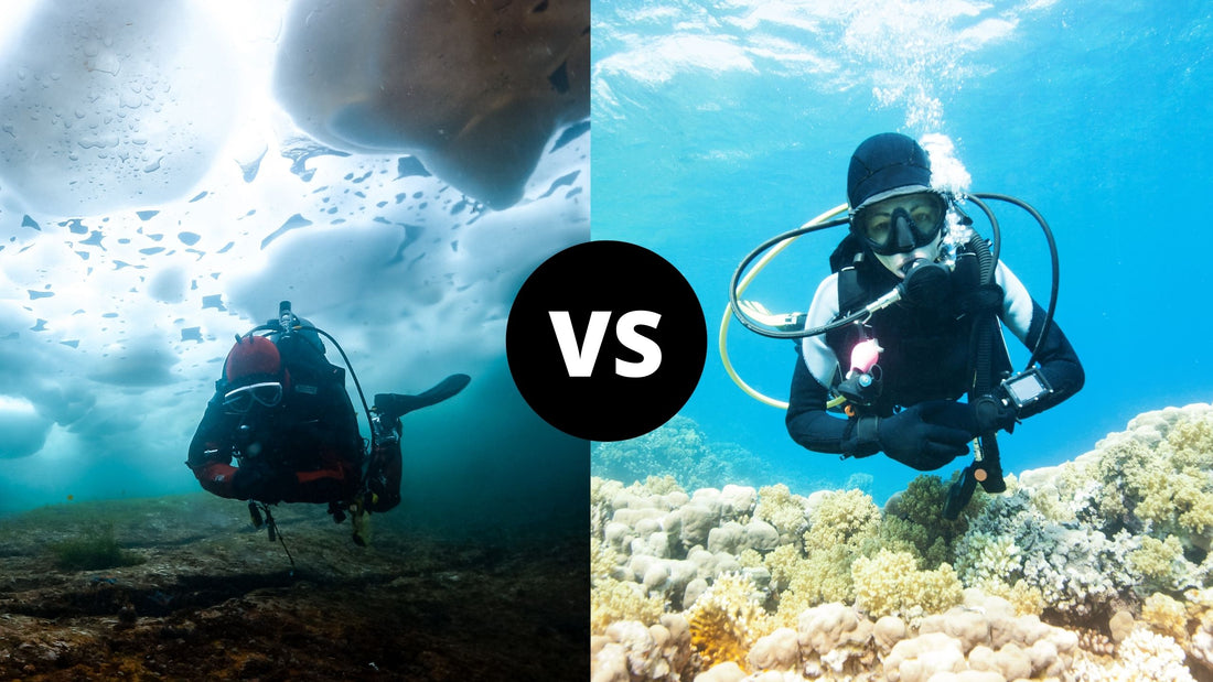Drysuit vs Wetsuit: What Do You Need?