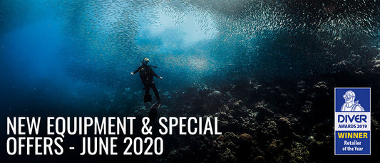 New Scuba Diving Equipment and Special Offers - June 2020