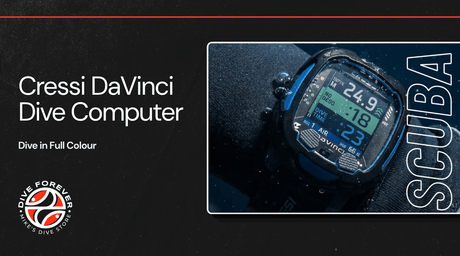 The Cressi DaVinci Dive Computer Has Landed: Dive in Full Colour