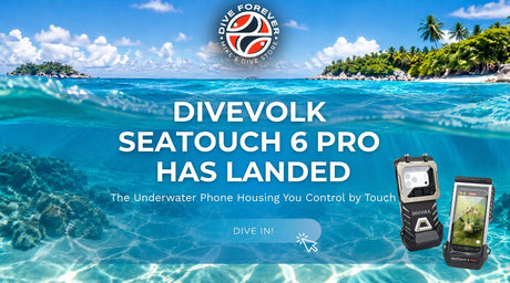 DiveVolk SeaTouch 6 Pro Has Landed: The Underwater Phone Housing You Control by Touch