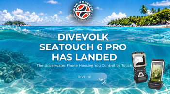 DiveVolk SeaTouch 6 Pro Has Landed: The Underwater Phone Housing You Control by Touch
