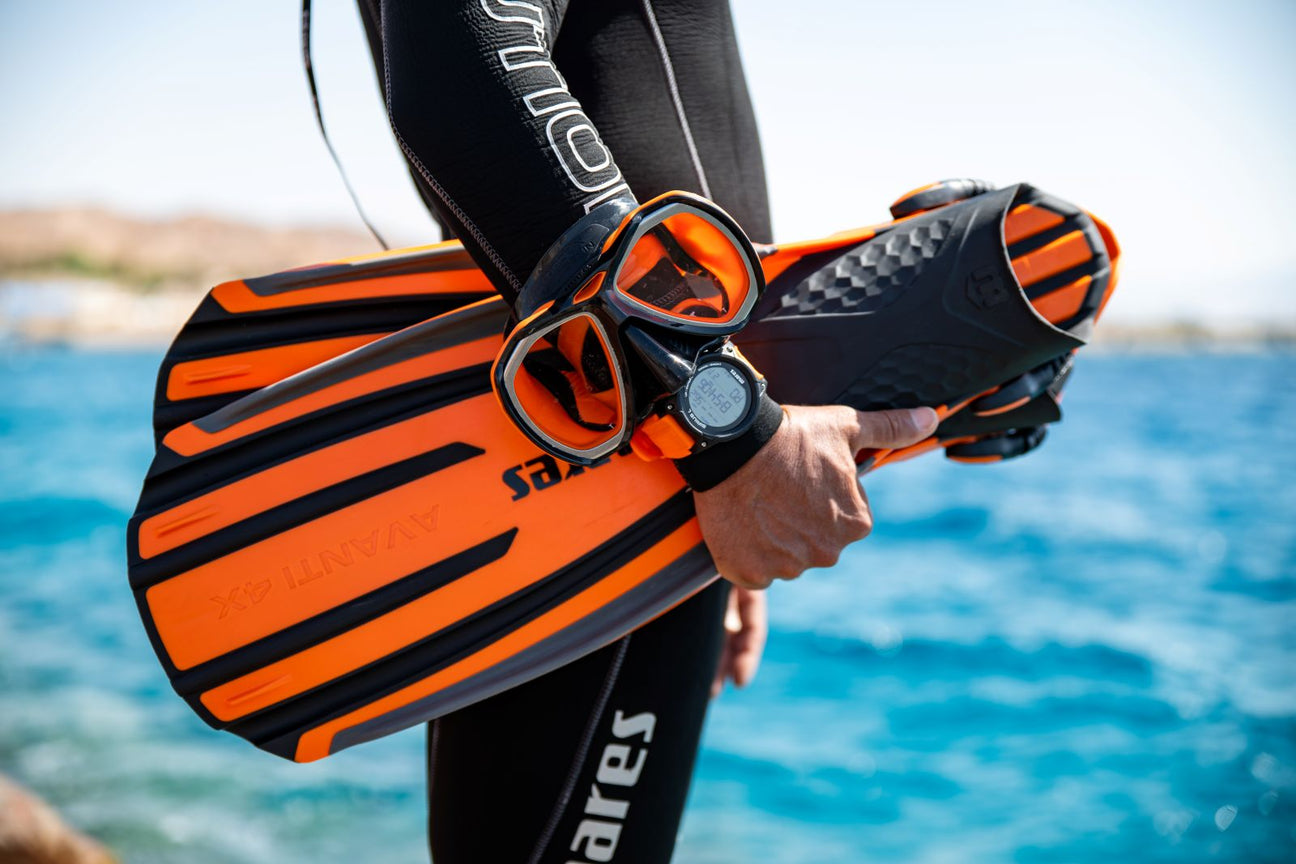 Open Heel Fins