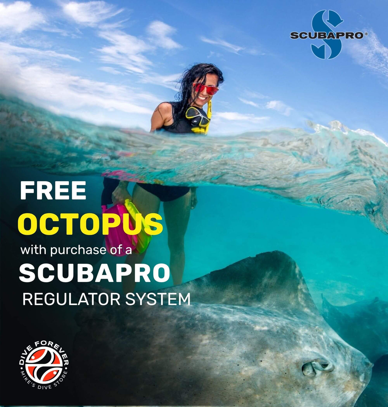 Scubapro Free Octopus Deal 2023