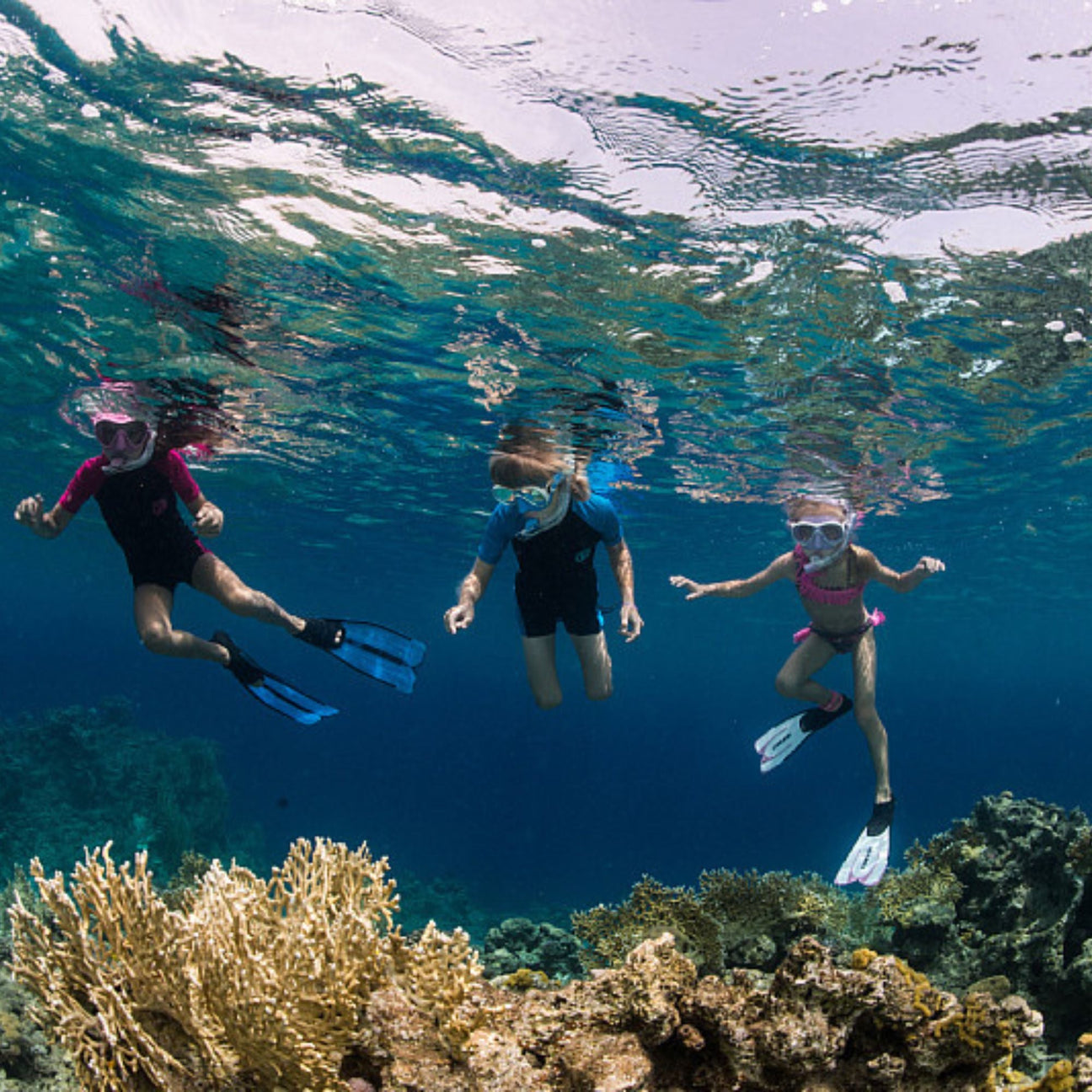 Kids Snorkel Sets (Ages 4–12)