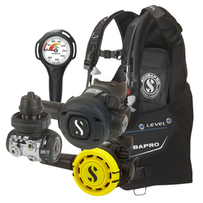 Scubapro Level BCD Package: MK11 EVO / S270 + R105 Octopus + Gauges