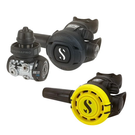 Scubapro MK11 EVO/S270 Regulator Set with R105 Octopus