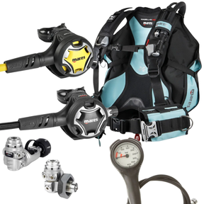 Mares Magellan HD BCD Package: Dual ADJ 62X + Octopus Dual + Gauges