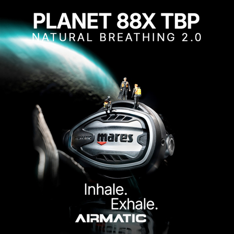 Mares Planet Airmatic 88X TBP Regulator DIN