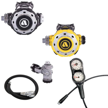 Apeks Regulator Package: MTX-R + Miflex Gauges + BCD Hose