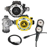 Apeks Regulator Package: MTX-RC + Miflex Gauges + BCD Hose