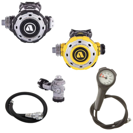 Apeks Regulator Package: MTX-R + Miflex Gauges + BCD Hose