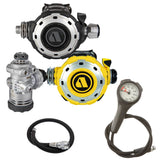 Apeks Regulator Package: MTX-RC + Miflex Gauges + BCD Hose