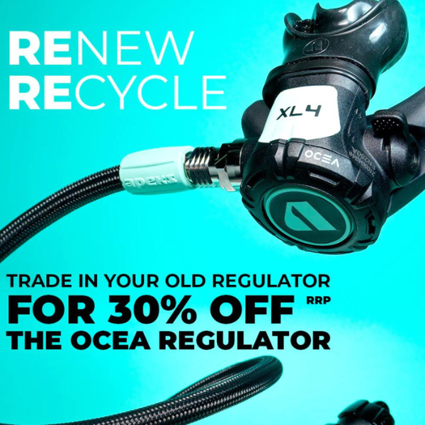Apeks XL4 Ocea Stage 3 Regulator Set - Trade In Deal