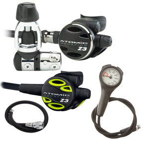 Atomic Regulator Package: Z3 + Z3 Octopus + Gauges + BCD Hose
