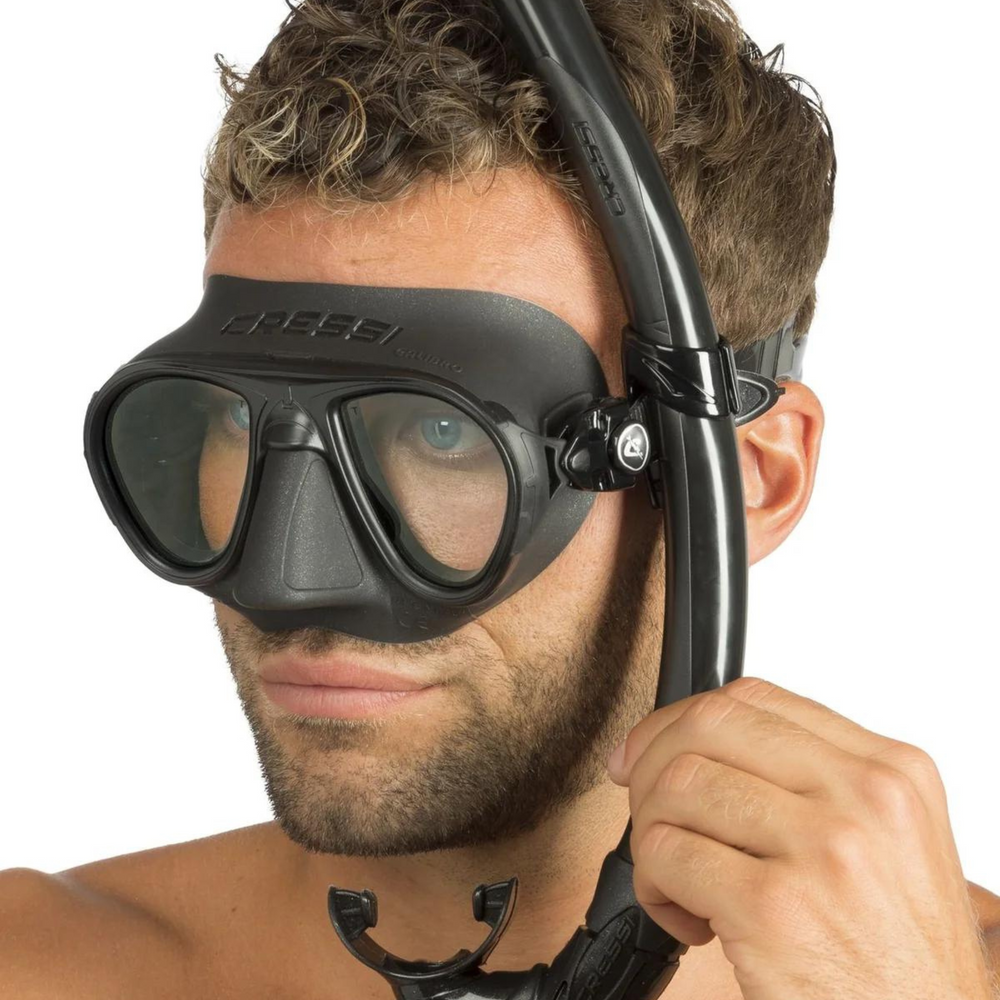 Cressi Free Diving Snorkel & Fin Set