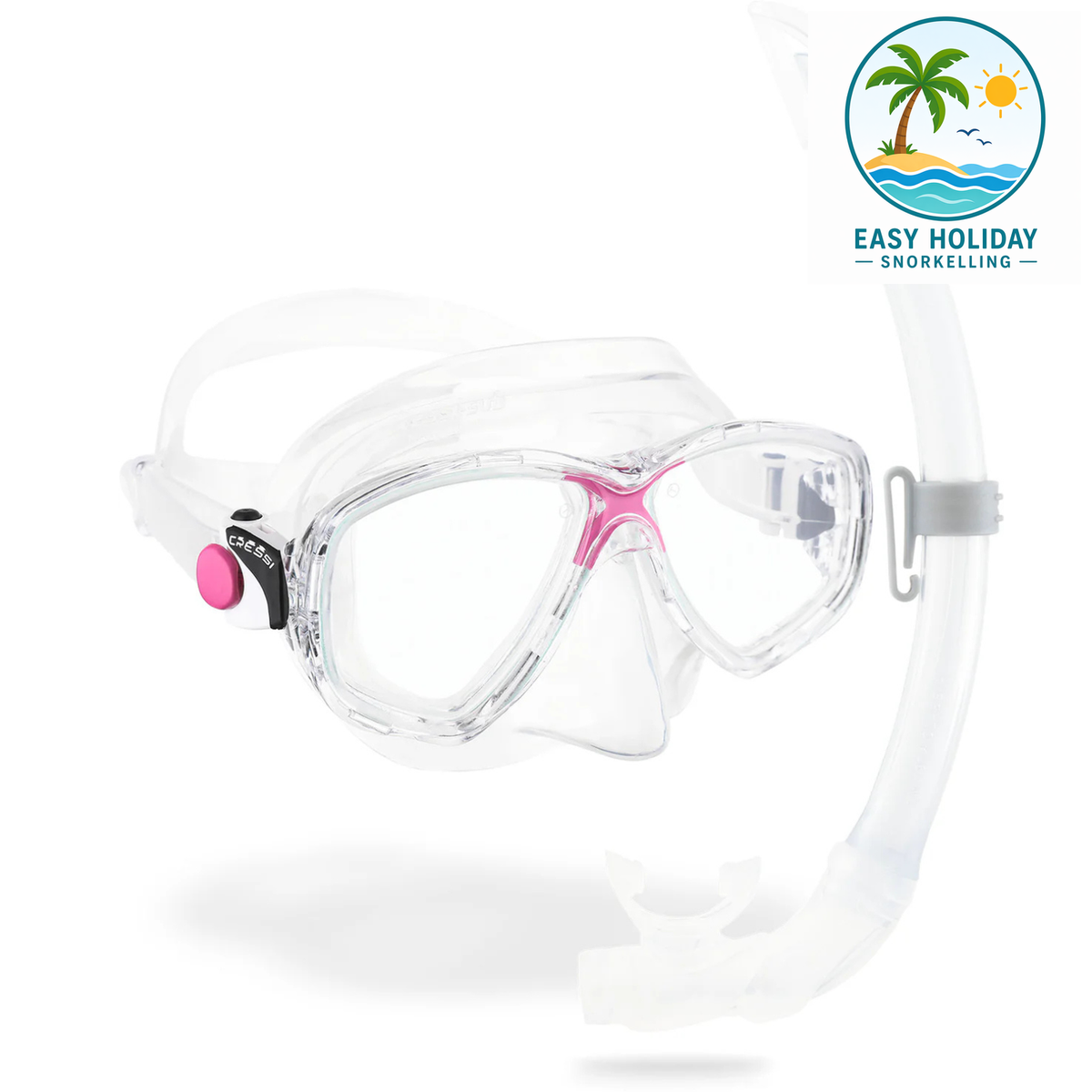 Cressi Marea Kit Masque Et Tuba Adulte - Ensemble Randonnée Aquatique Snorkeling