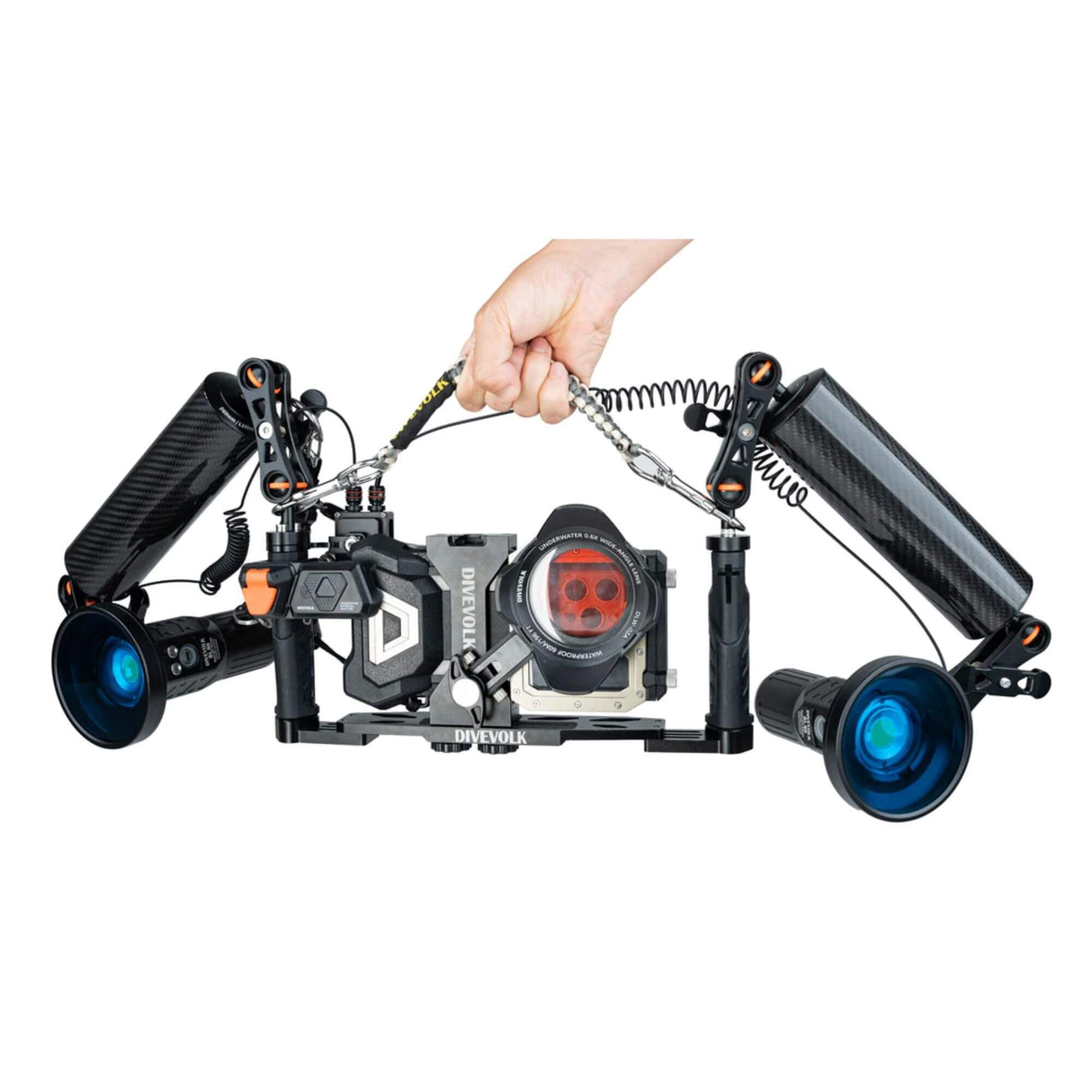 DiveVolk Multi Functional Double Clip Lanyard