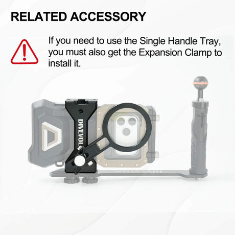DiveVolk Single Handle Tray