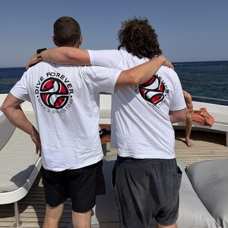 Dive Forever Organic T-shirt in White