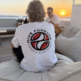 Dive Forever Organic T-shirt in White
