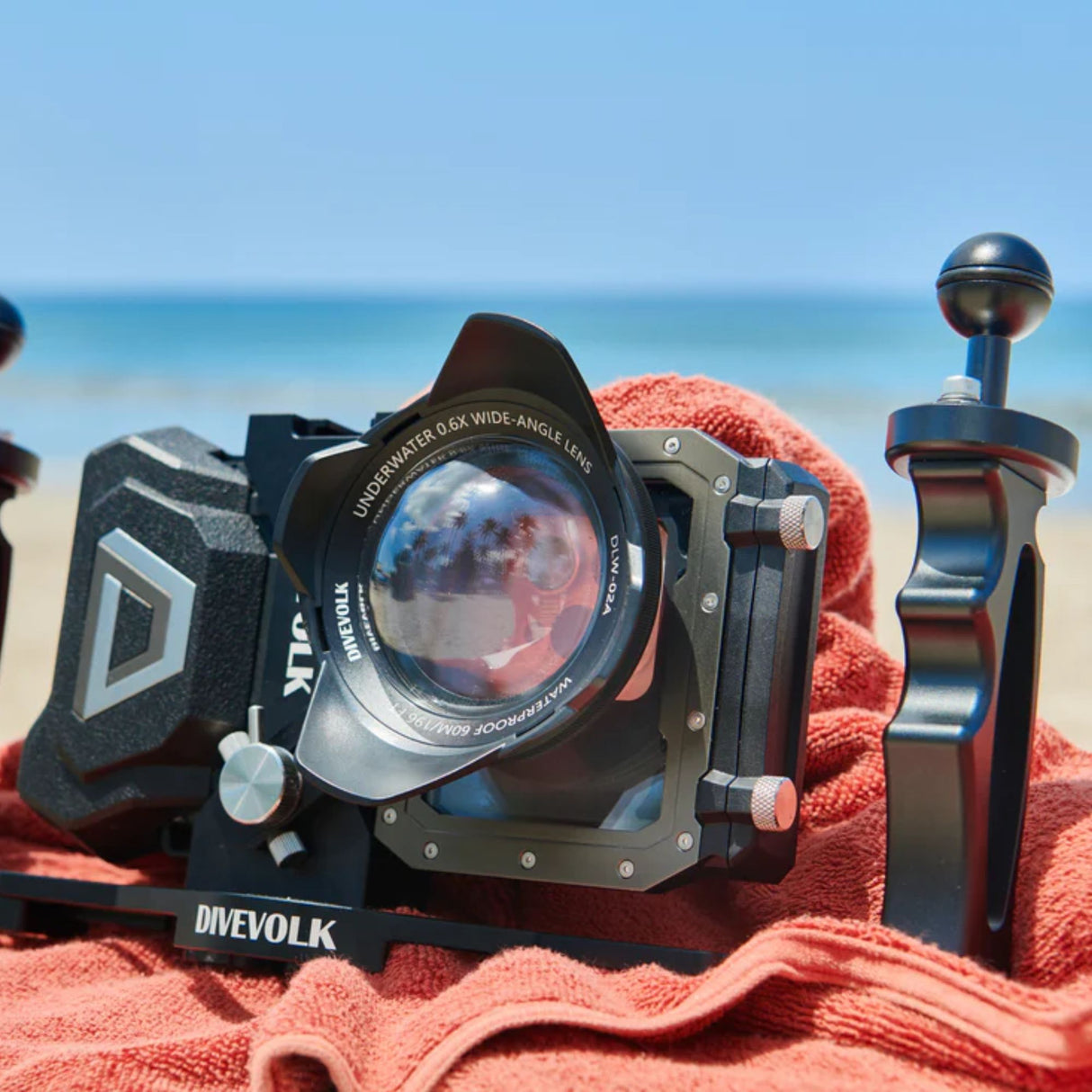DiveVolk Dual Handle Tray - Black
