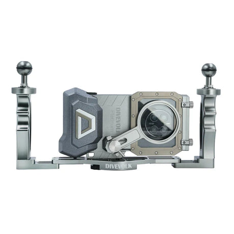 DiveVolk Dual Handle Tray - Platinum