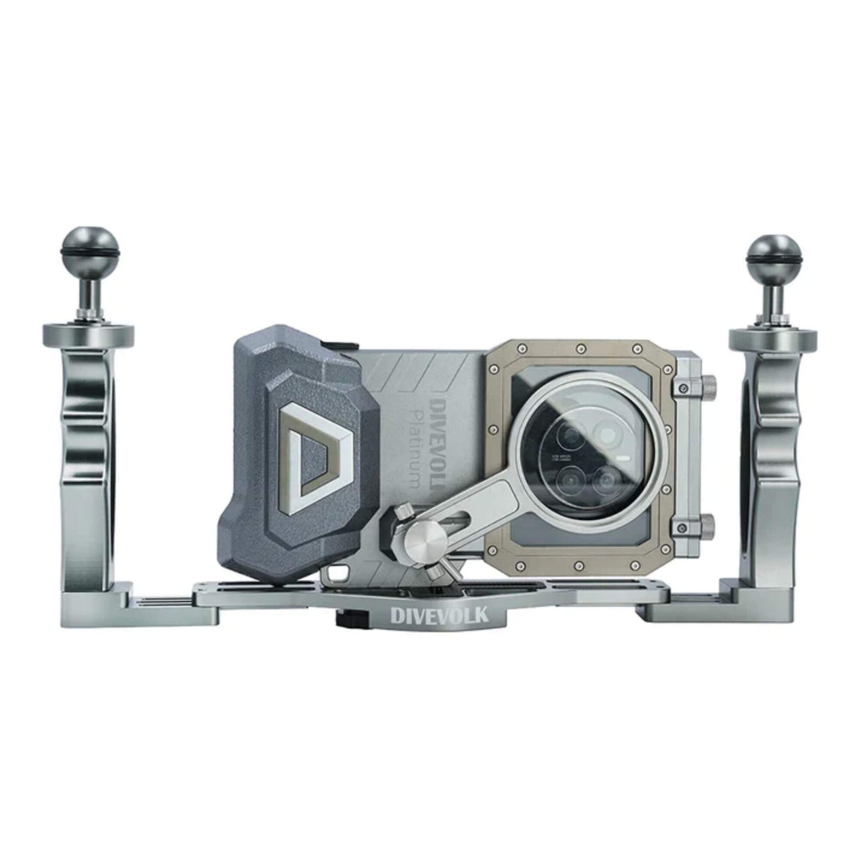 DiveVolk New Dual Handle Tray - Platinum