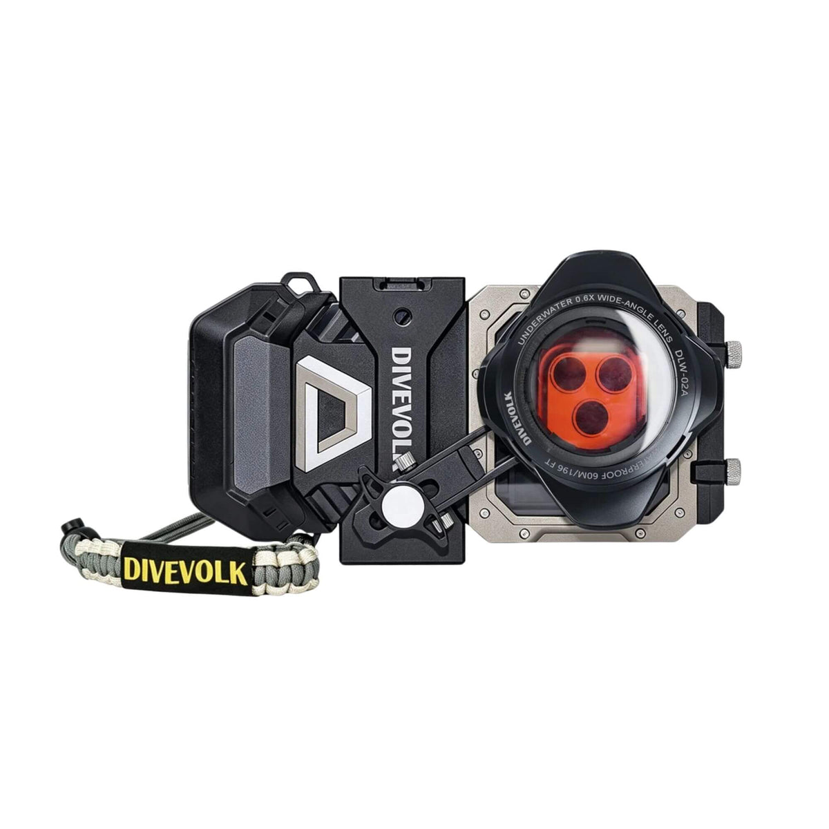 DiveVolk SeaTouch 6 Pro Ocean Kit with Phone Adapter