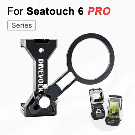 DiveVolk SeaTouch 6 Pro Expansion Clamp with 67mm Lens Adapter