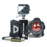 DiveVolk SeaTouch 6 Pro Expansion Clamp with 67mm Lens Adapter