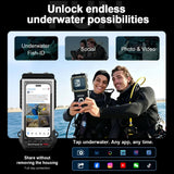 (bundled)Divevolk SeaTouch 6 Pro Underwater Smartphone Housing