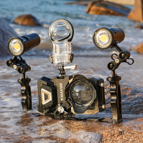 Divevolk Seatouch 4 Max Plus Expansion Clamp with Lens Adapter