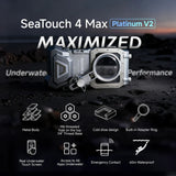 DiveVolk SeaTouch 4 Max Platinum Underwater Smartphone Housing