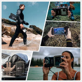 DiveVolk SeaTouch 4 Max Plus Pink Underwater Smartphone Housing