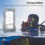 DiveVolk SeaTouch 4 Max Platinum Underwater Smartphone Housing