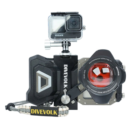 Divevolk Seatouch 4 Max Plus Expansion Clamp with Lens Adapter