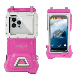 DiveVolk SeaTouch 4 Max Plus Pink Underwater Smartphone Housing
