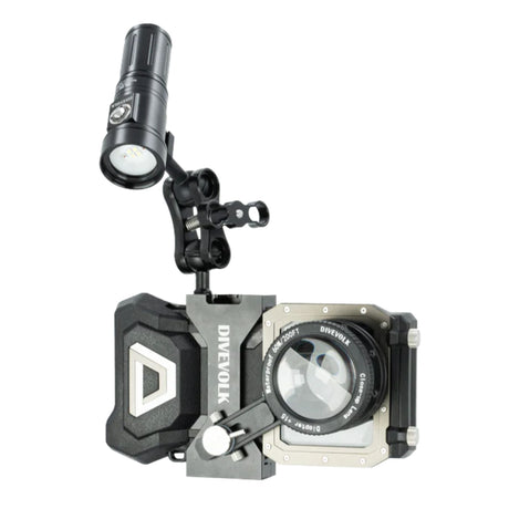 Divevolk Seatouch 4 Max Plus Expansion Clamp with Lens Adapter