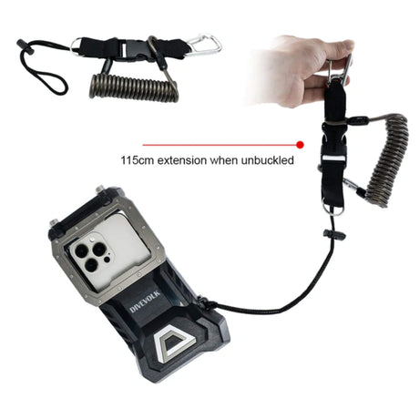 Diving Equipment Coil Lanyard