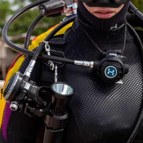 Halcyon H-75P Halo/Aura Single Tank Regulator Set