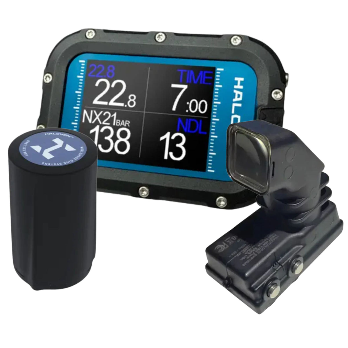 Halcyon Symbios BLUE Bundle – Handset, HUD & Tank Pod – Mikes Dive Store